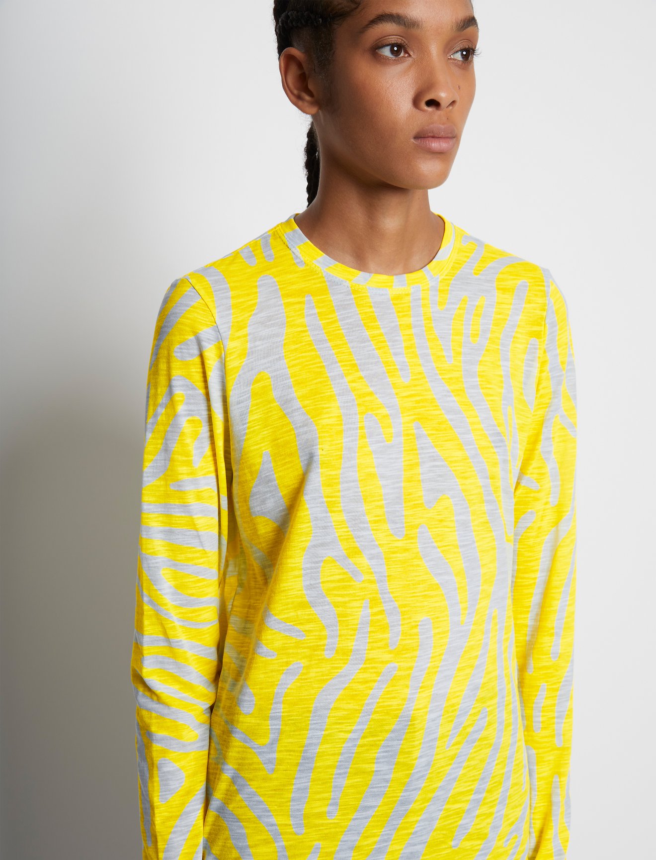 Zebra Print Long Sleeve T-Shirt #4