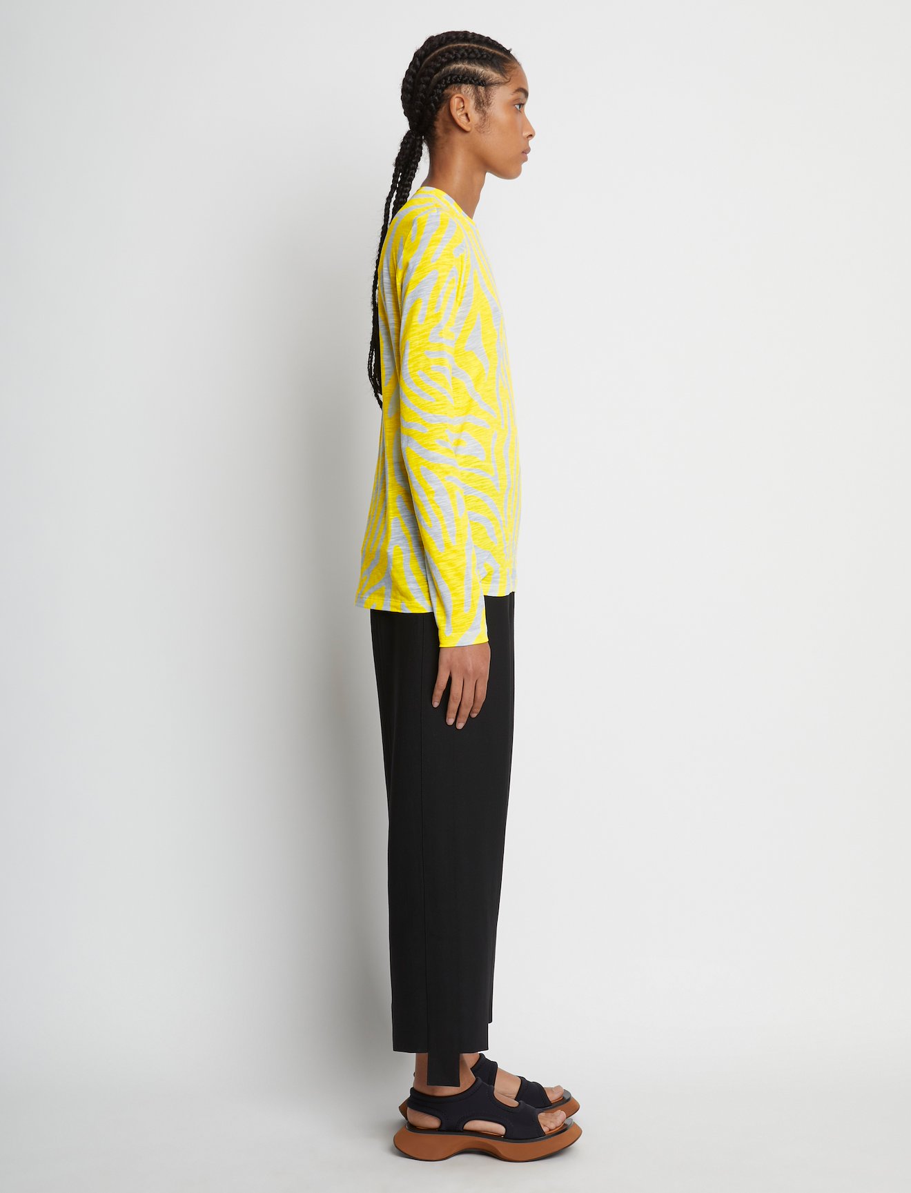 Zebra Print Long Sleeve T-Shirt #2