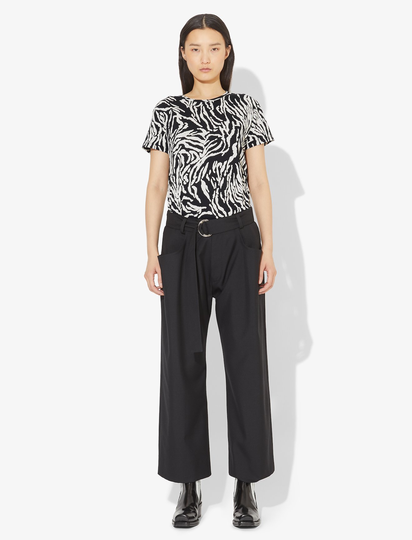 Zebra Short Sleeve T-Shirt #1