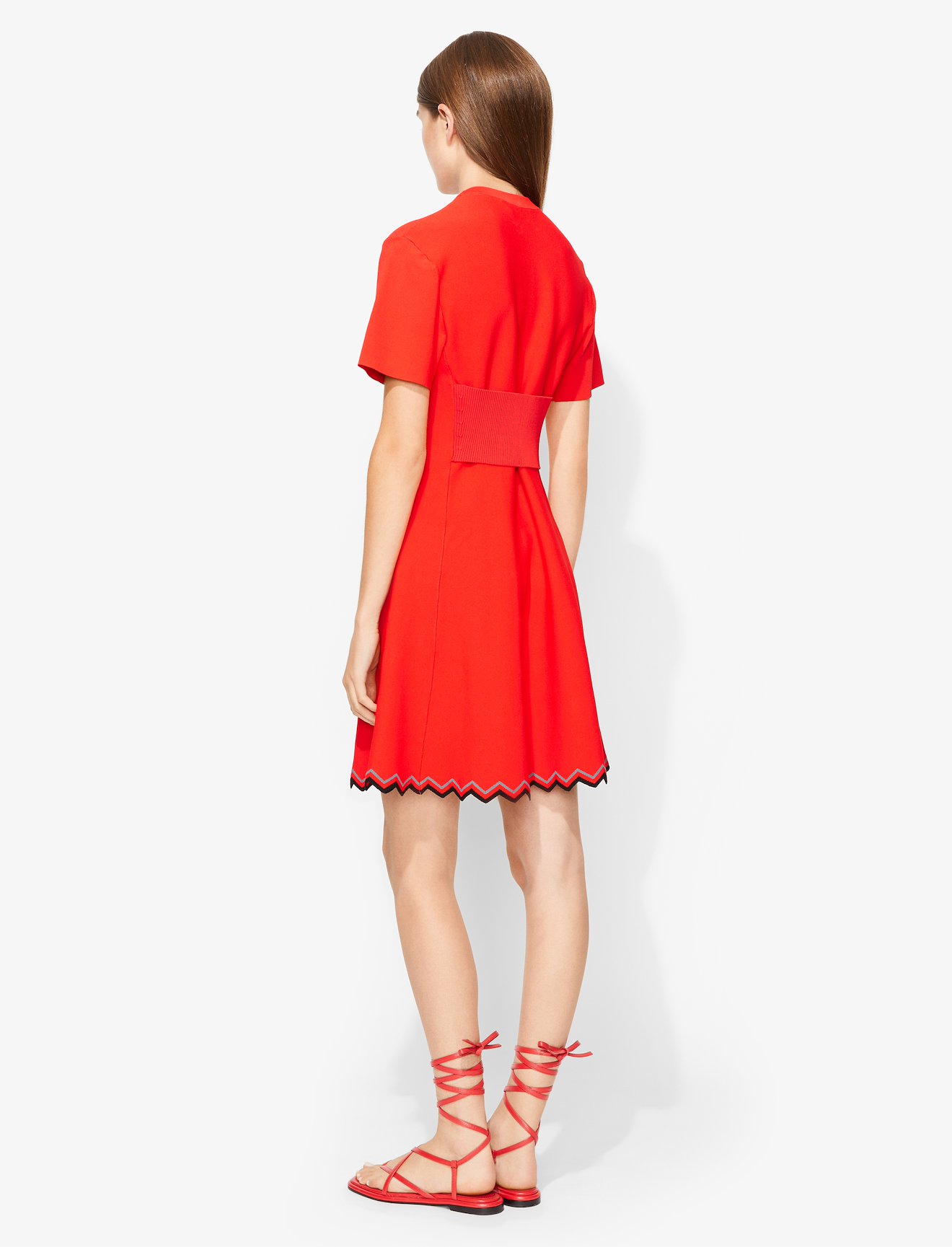 Zig Zag Knit Dress #2