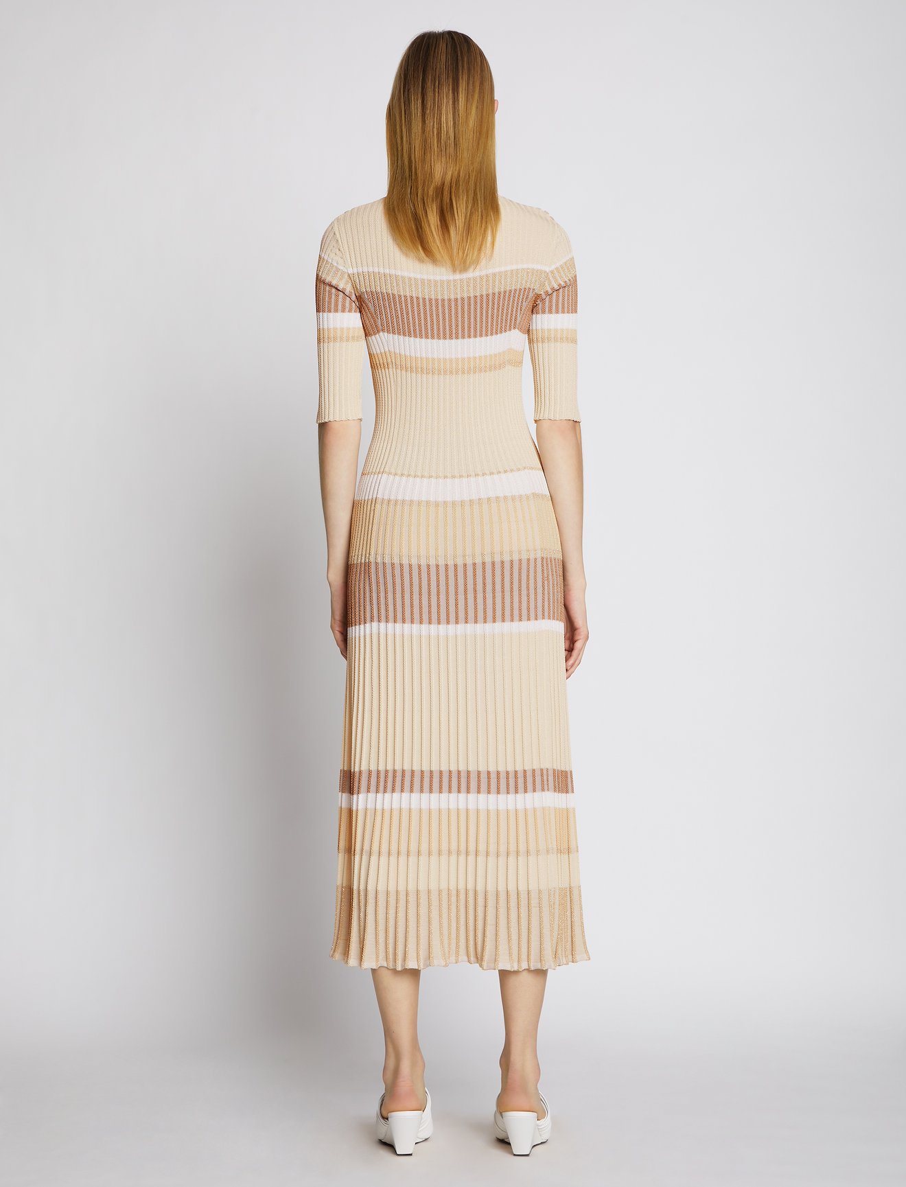 Zig Zag Stripe Knit Dress #2