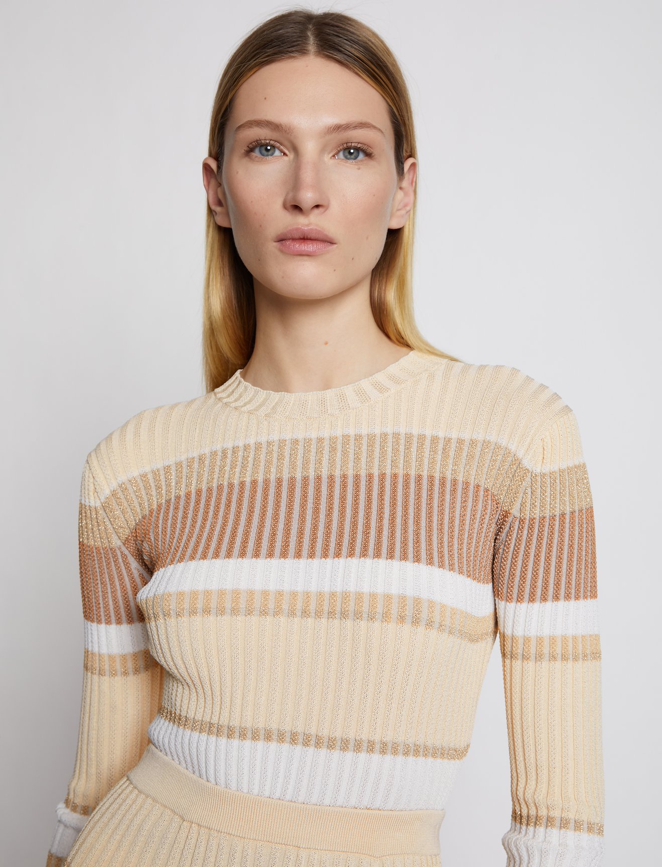 Zig Zag Stripe Knit Top #2