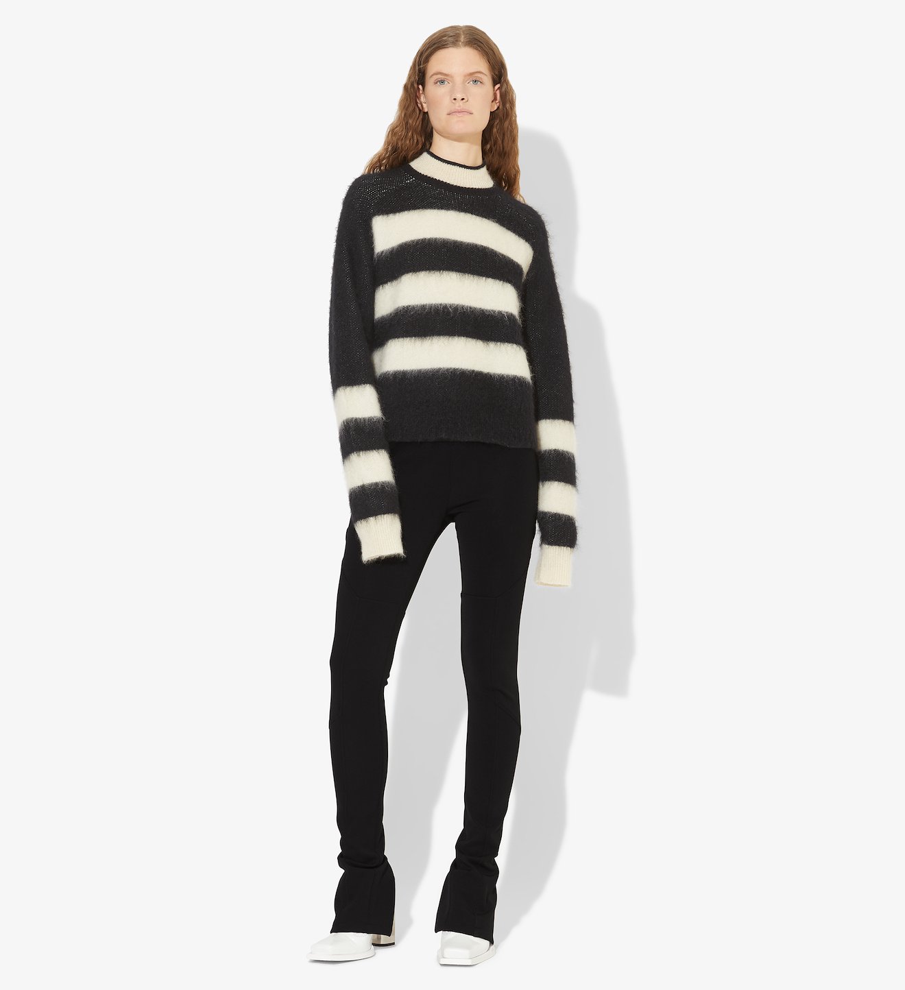 Zip Back Jersey Pants