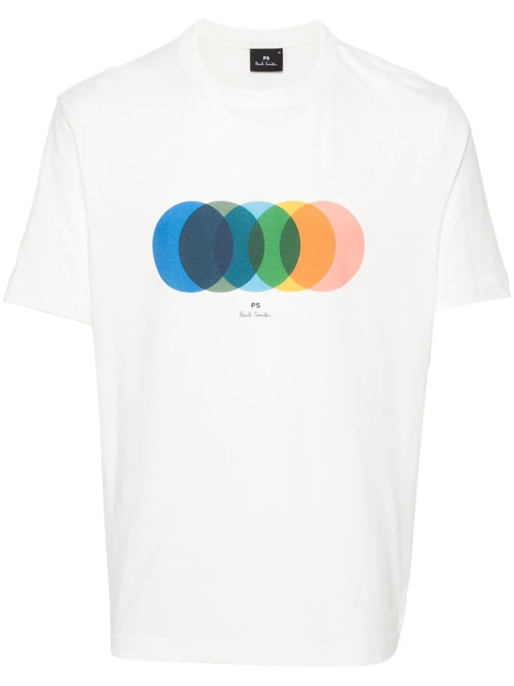 Circles-print organic-cotton T-shirt | PS Paul Smith | Eraldo.com