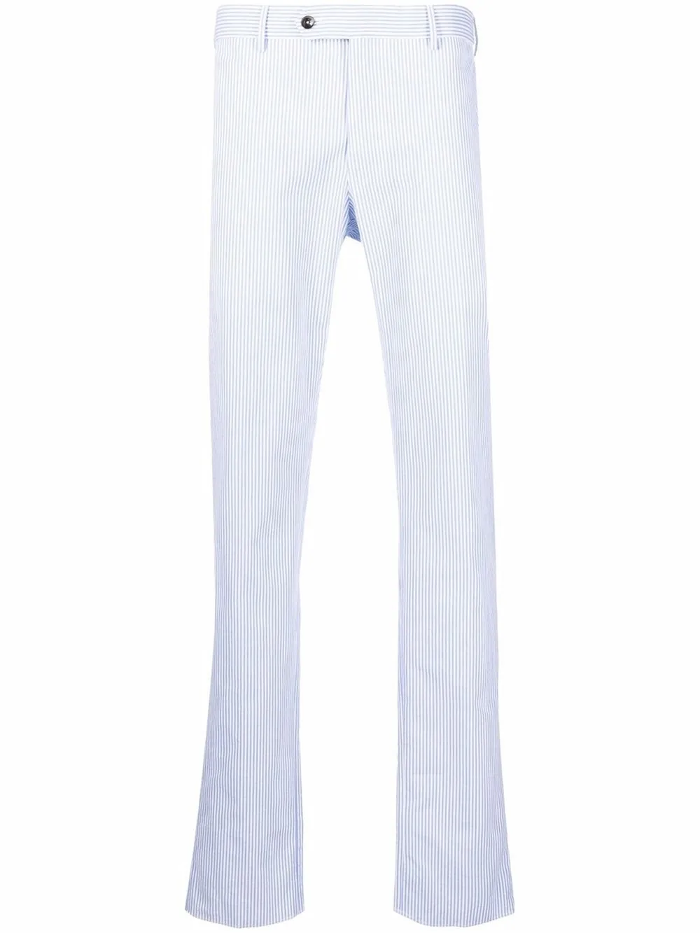 striped straight-leg trousers | Pt01 