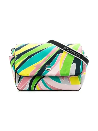 PUCCI Junior abstract pattern baby changing bag Eraldo UK