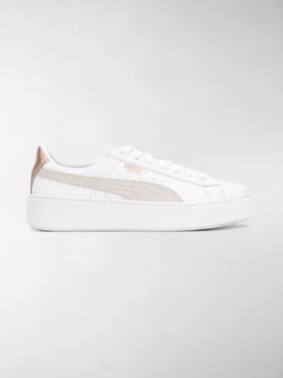 puma basket platform sneaker
