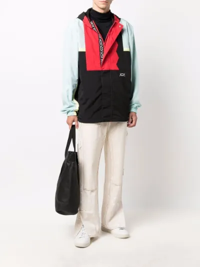 puma color block jacket