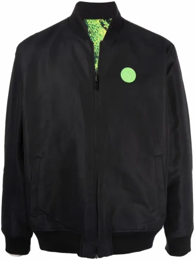 puma green bomber jacket