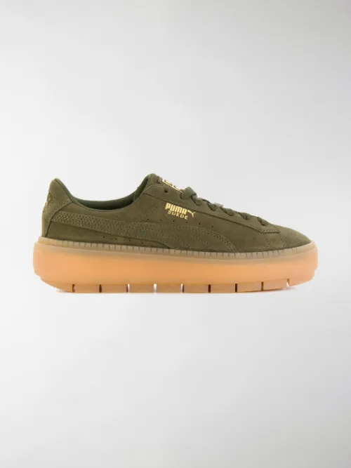 puma platform trace verde puma platform trace verde
