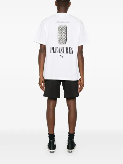 x PLEASURES embroidered-logo T-shirt | PUMA | Eraldo.com US