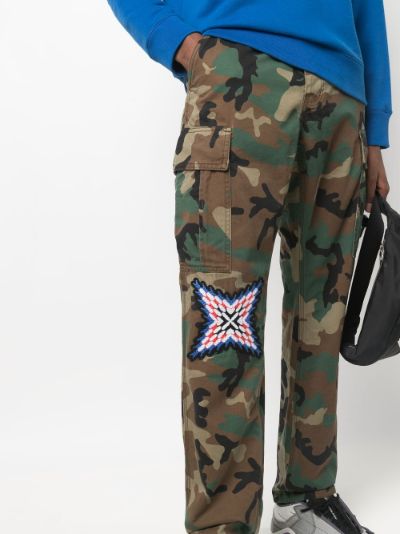 designer army fatigue cargo pants