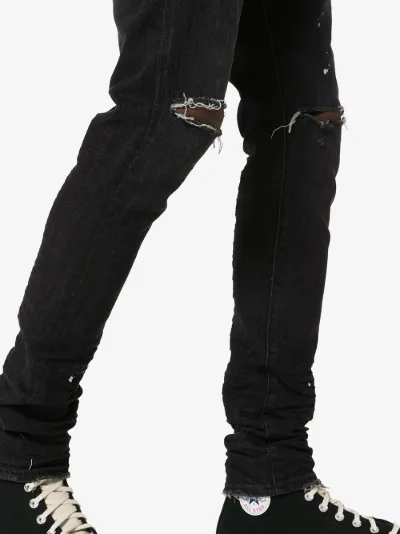 purple brand jeans black