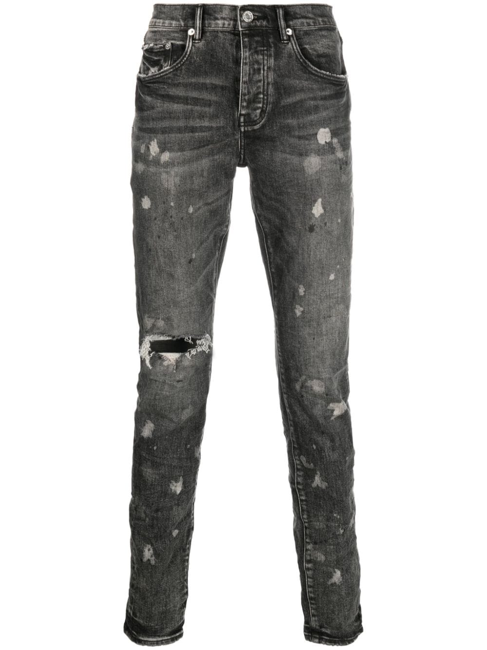 PURPLE BRAND P001 Low Rise Skinny Jeans