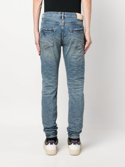 Purple Brand Skinny Fit Jeans in Light Indigo