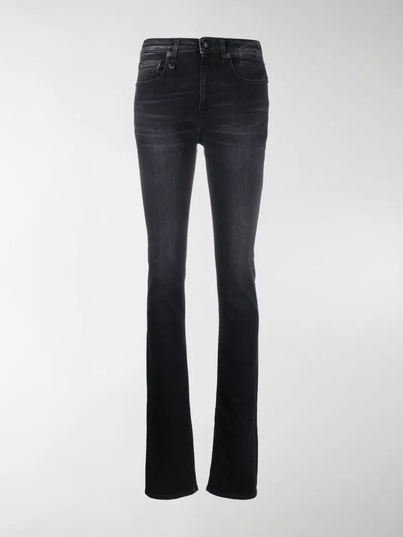 ankle zip skinny jeans