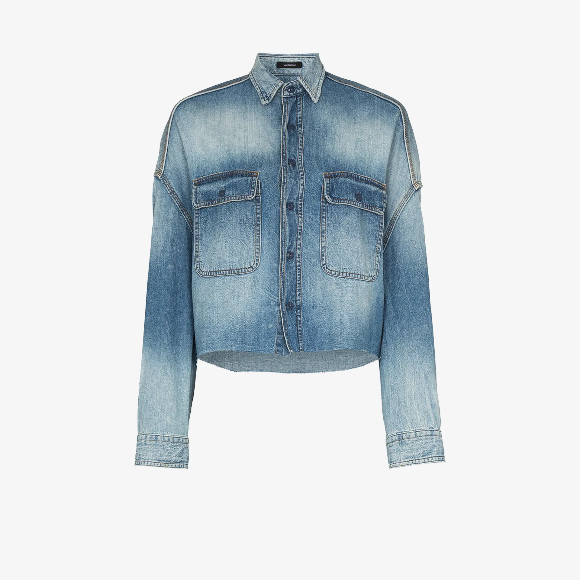 r13 denim shirt