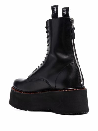 double stack platform boots R13 Eraldo