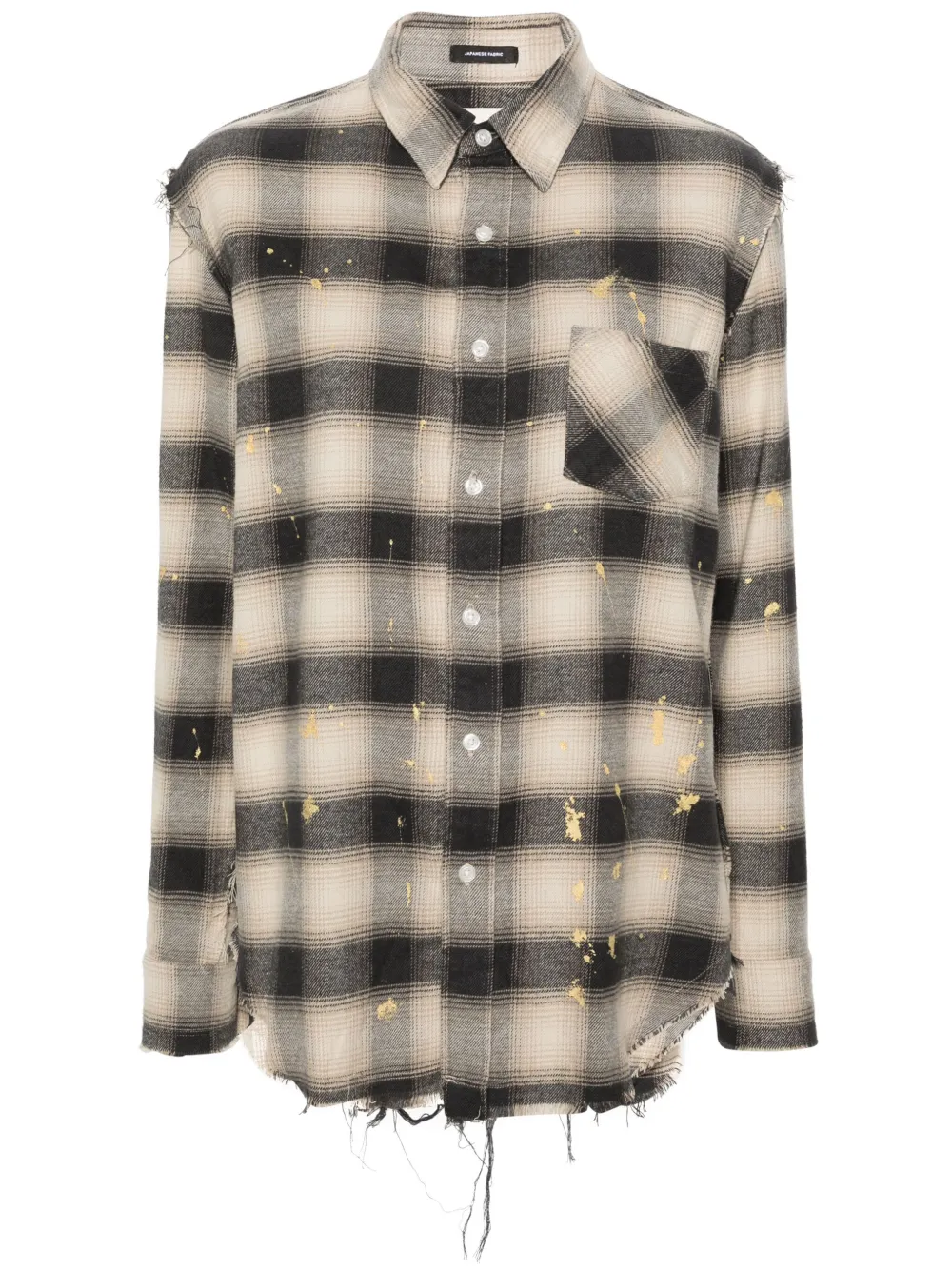 Subculture ombre check shirts サイズ3 eXHuC-m74225255714 シャツ 