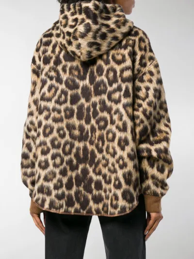 r13 leopard coat