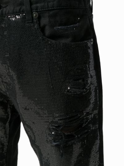 sequin embellished jeans R13 Eraldo