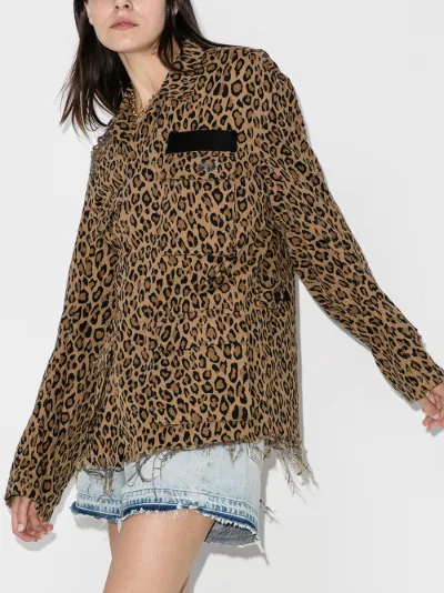 r13 leopard jacket