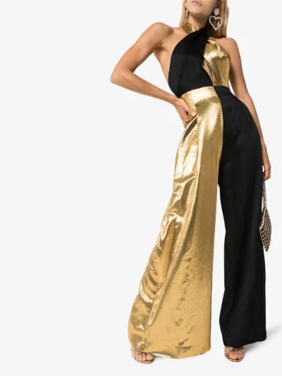 2 tone jumpsuit