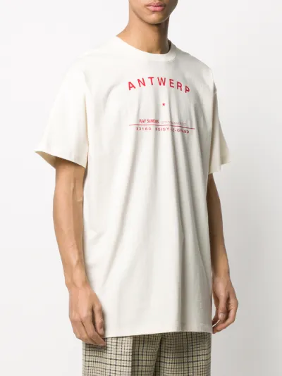 Raf Simons - Antwerp Tour T-shirt | HBX - Globally Curated