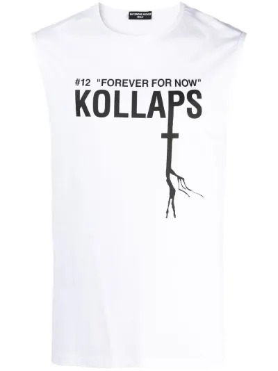 Raf Simons Archive Redux 'Forever For Now'-print vest Raf Simons Archive Redux 'Forever For Now'-print vest
