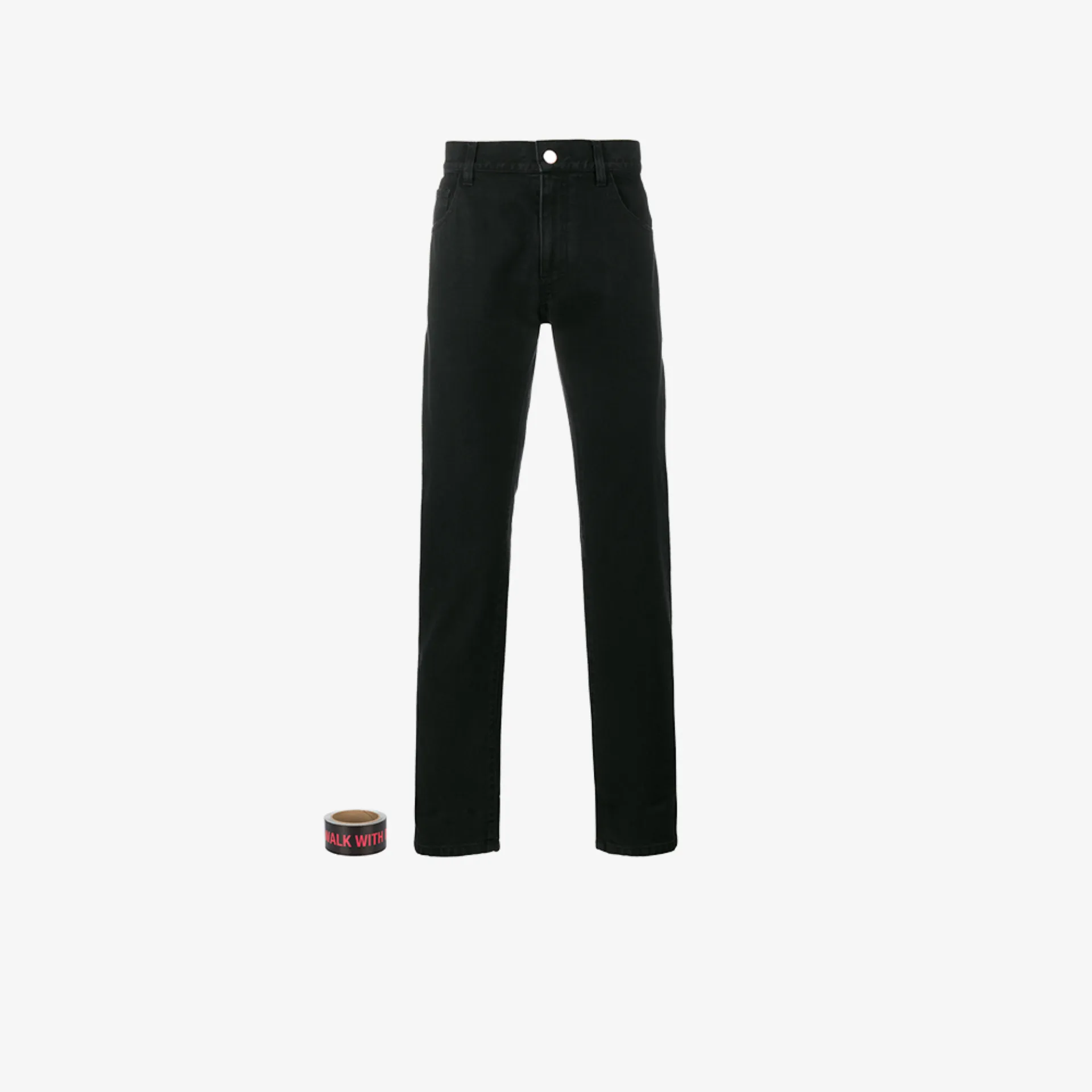 raf simons black jeans