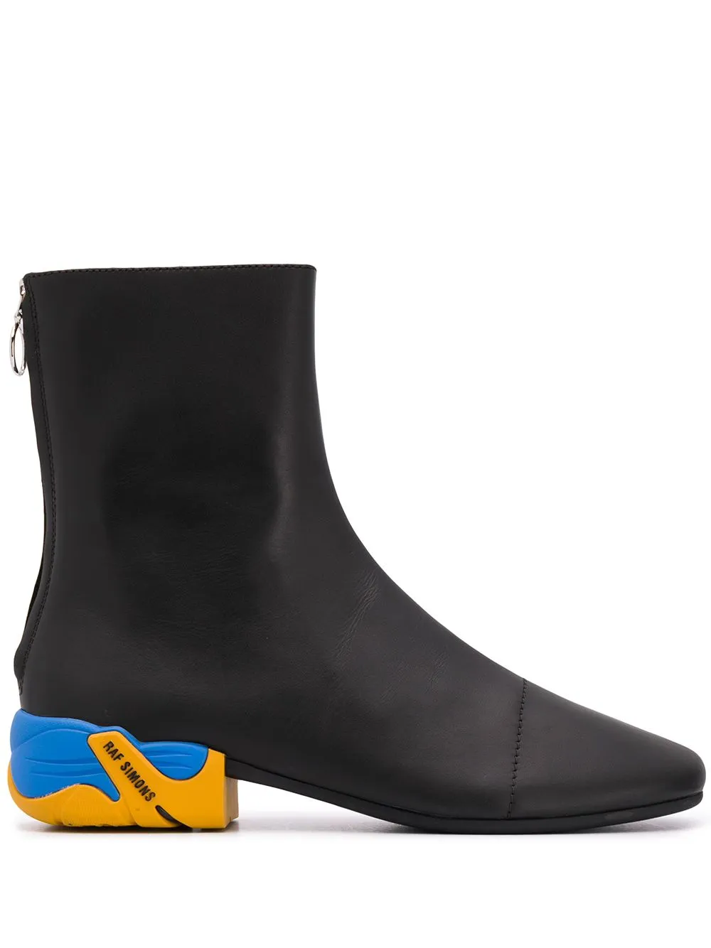 RAF SIMONS スクエアトゥ WESTEN ANKLE BOOTS 41