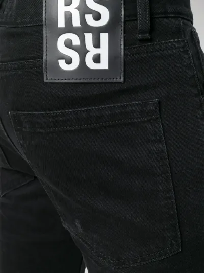 raf simons destroyed denim