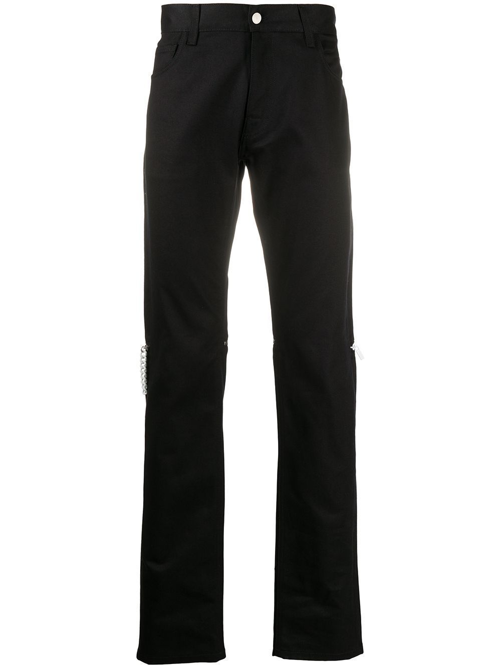 knee zip detail jeans | Raf Simons | Eraldo.com US