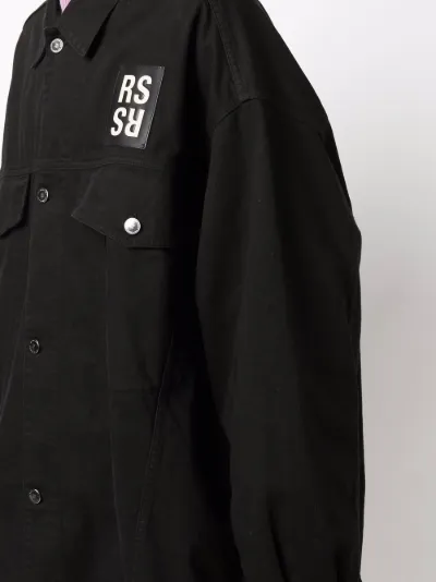 Raf Simons logo patch denim jacket Eraldo MH