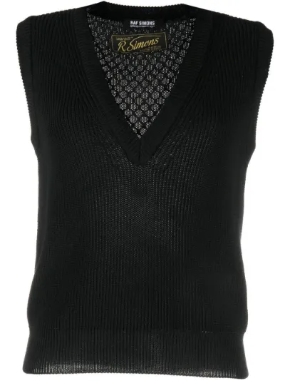 Raf simons sweater on sale vest