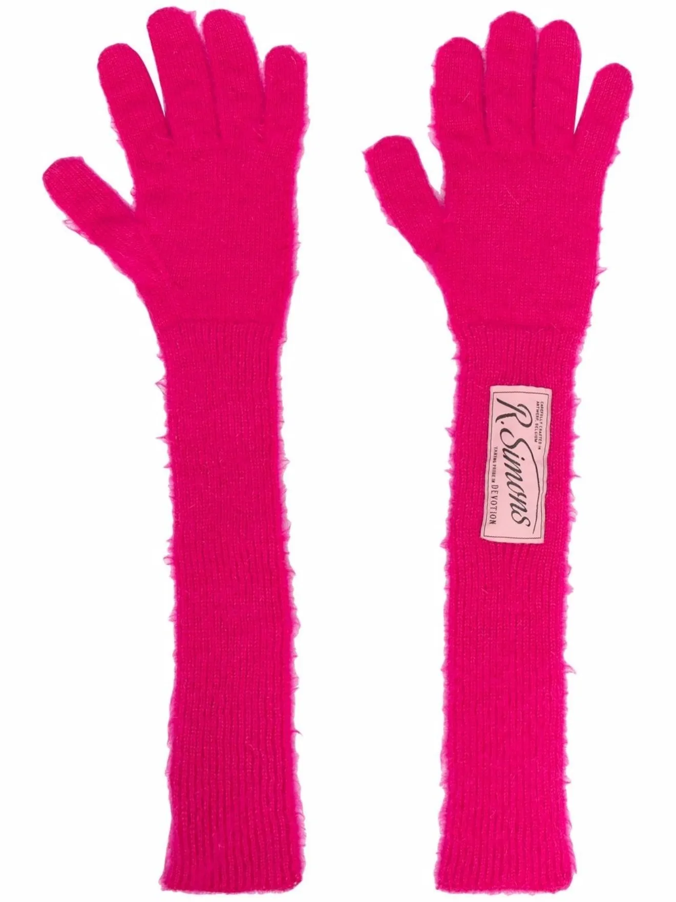 prada raf simons gloves