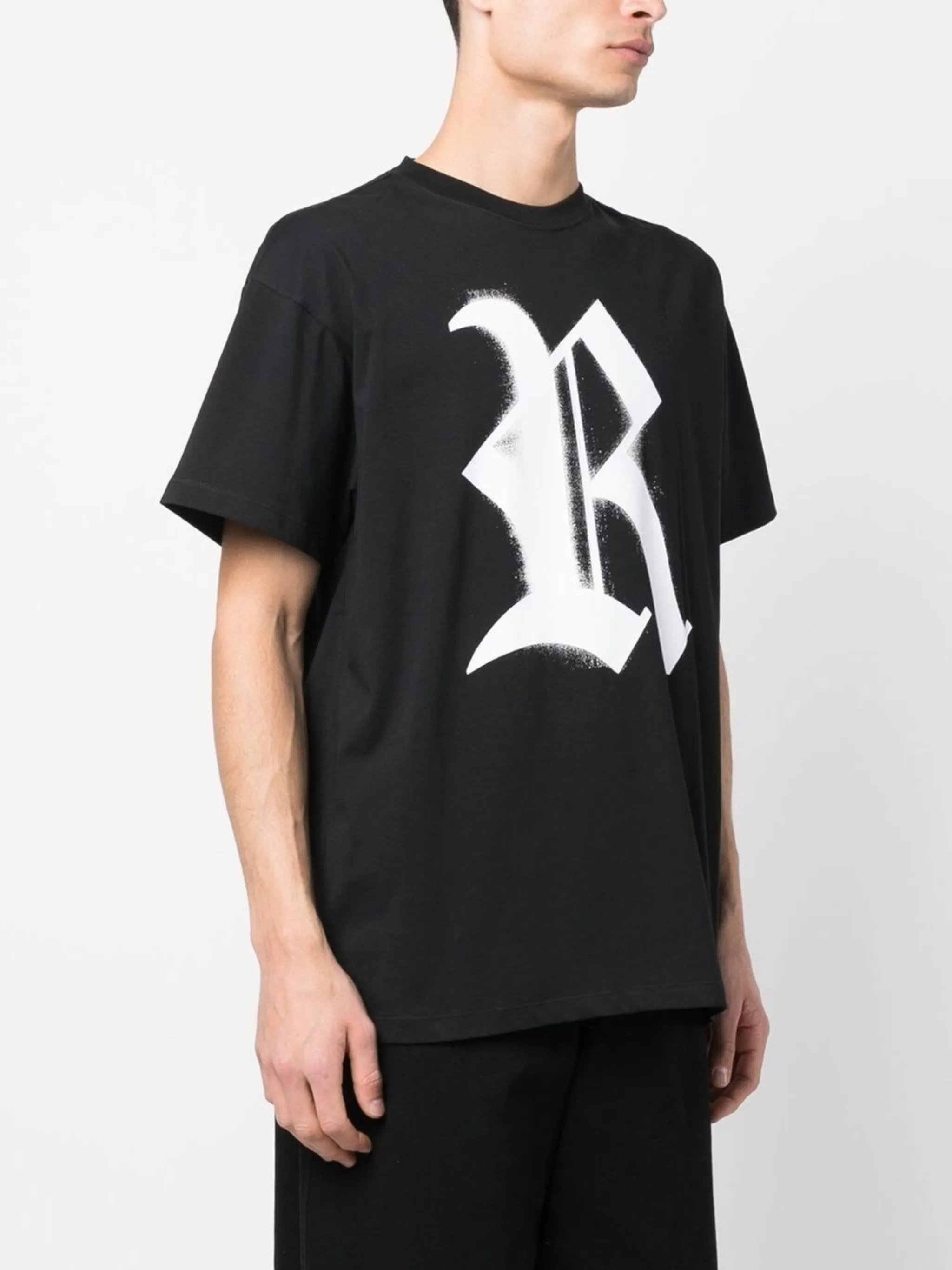 Raf Simons logo-print cotton T-shirt | Eraldo.com FR