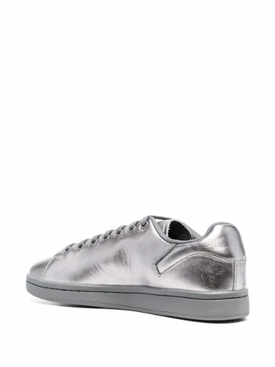 raf simons metallic sneakers