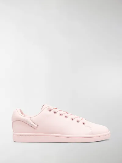 raf simons pink sneakers