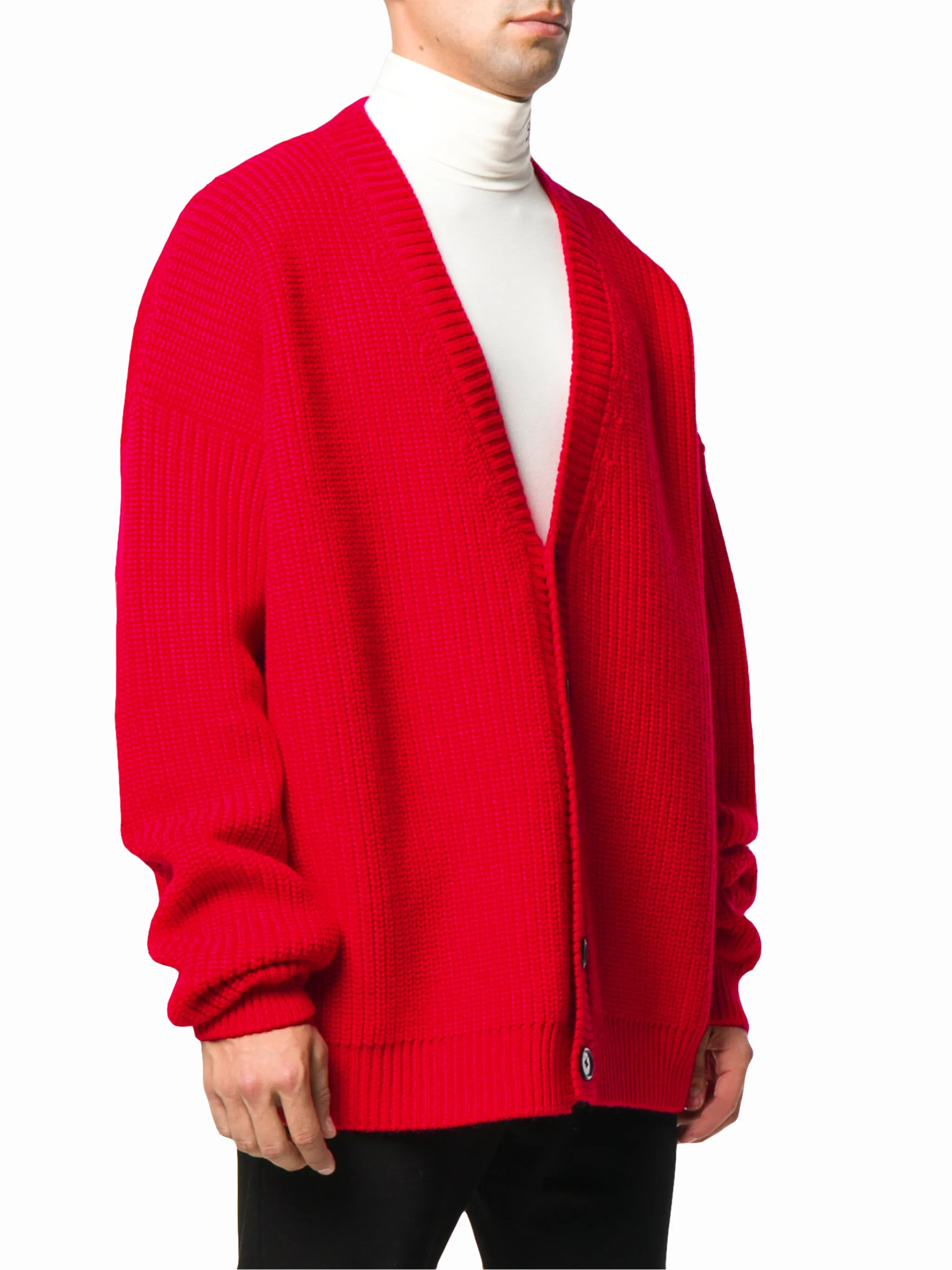 Raf Simons oversized knit cardigan Eraldo US