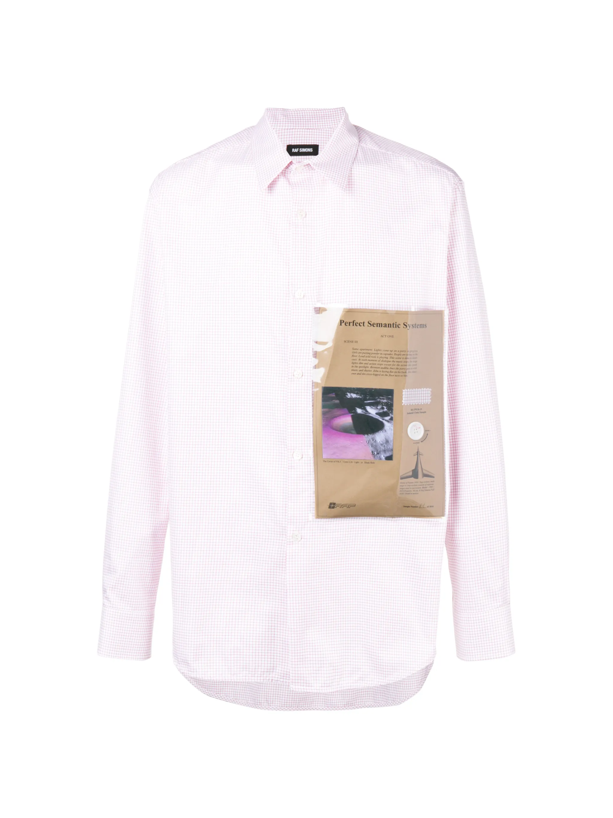 RAF SIMONS / ラフシモンズ 20SS OVERSIZED SHIRT WITH PATCHES