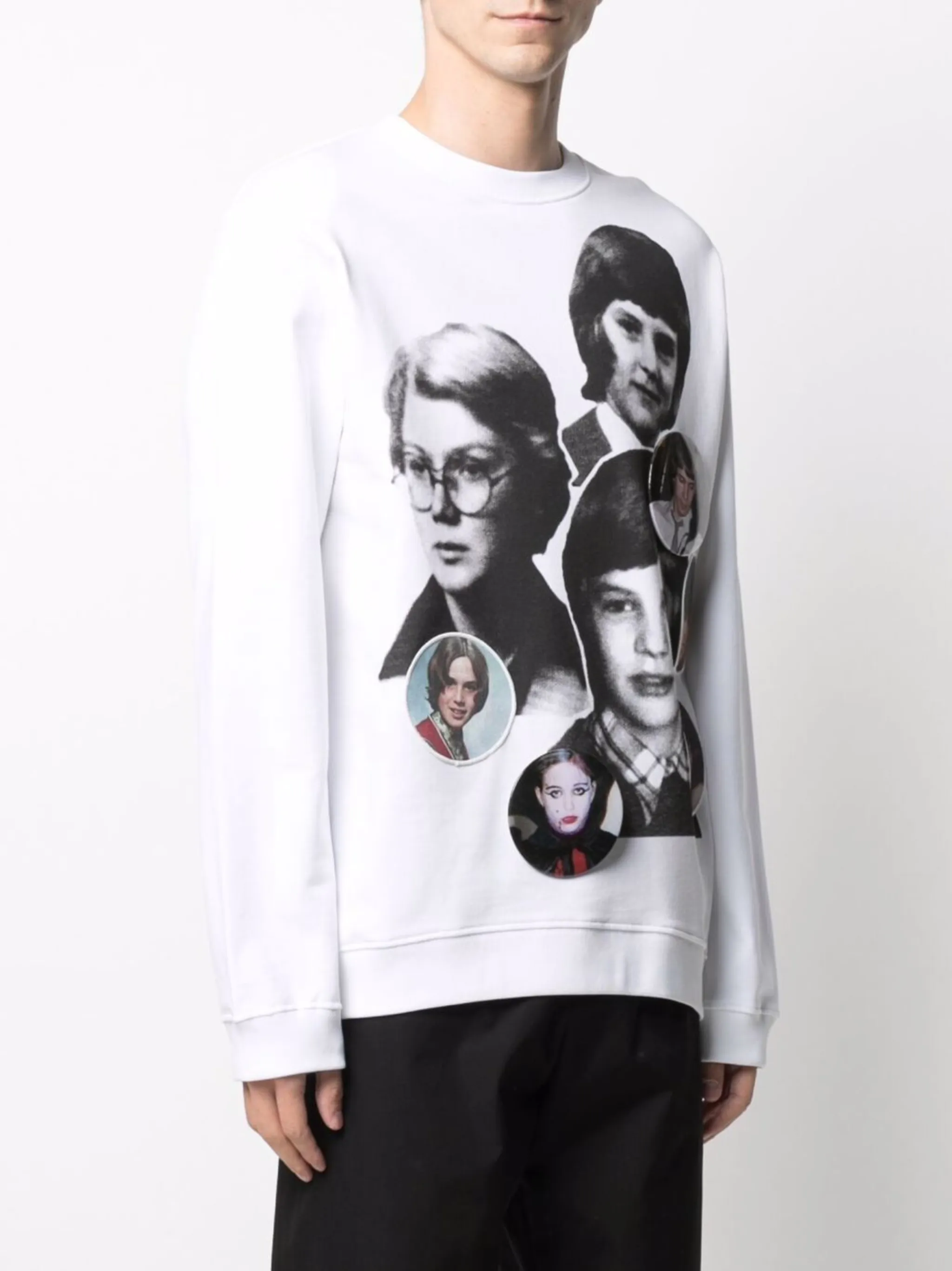 Raf Simons Crewneck portrait ポートレート Raf Simons Crewneck portrait ポートレート