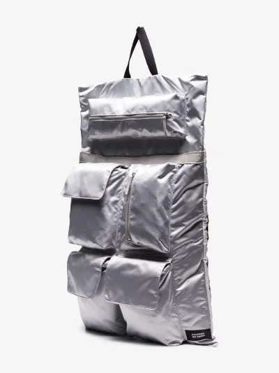 eastpak metallic silver