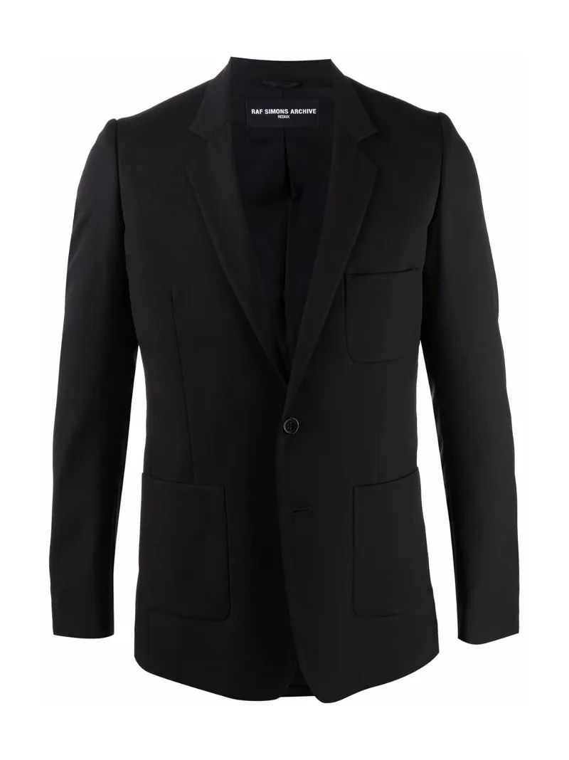 raf simons blazer