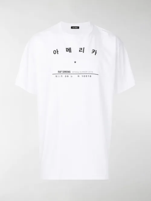 Raf Simons - T-shirt Tour