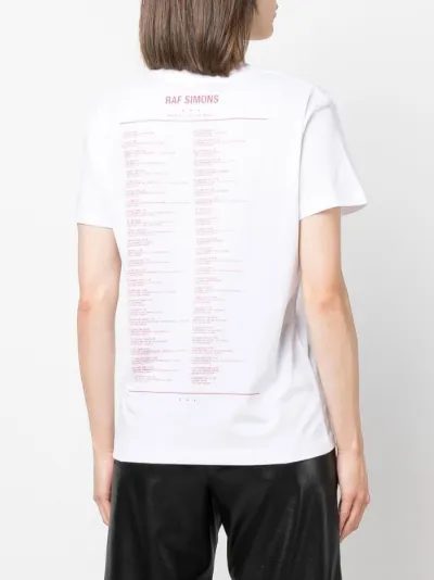 Raf simons tour online tee