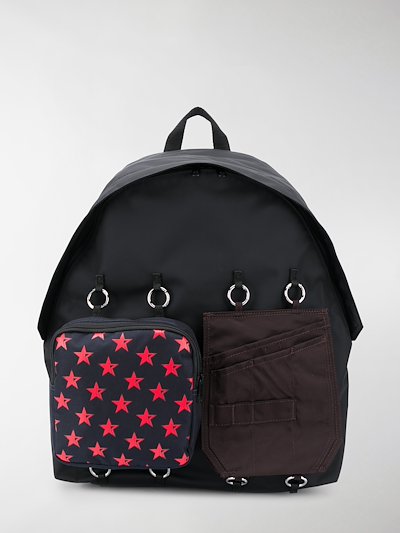 Sale Raf Simons X Eastpak X Eastpak Doubl R Backpack Black Modes