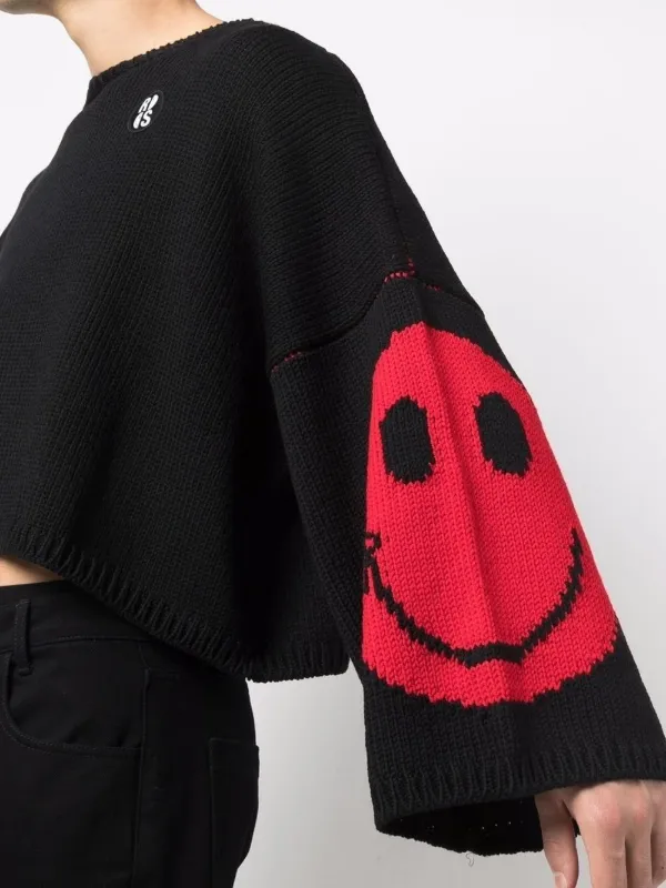 raf simons smiley jumper