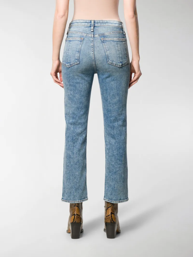 Rag \u0026 Bone Nina cropped jeans blue | MODES
