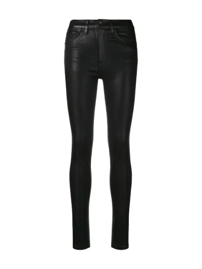 rag bone shiny skinny trousers Eraldo FR